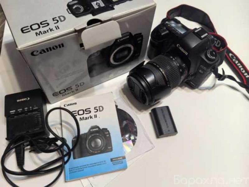 Продам: Canon 5D Mark II + объектив Tamron 28-75mm f/2.8